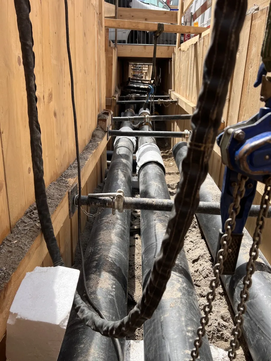 Réalisation GMS SOUDURE : chantier de tuyauterie dans l’Ain
